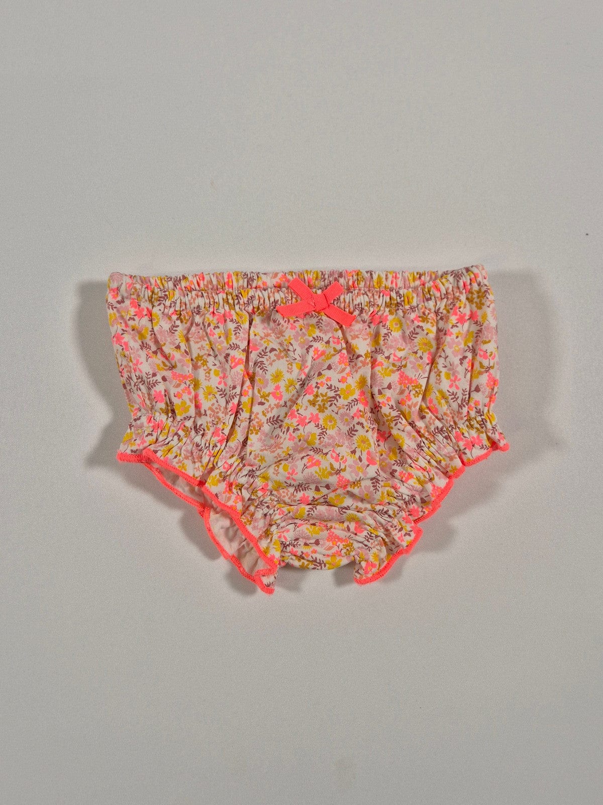 M&S Tüdrukute roosa lilleline kleit + püksid