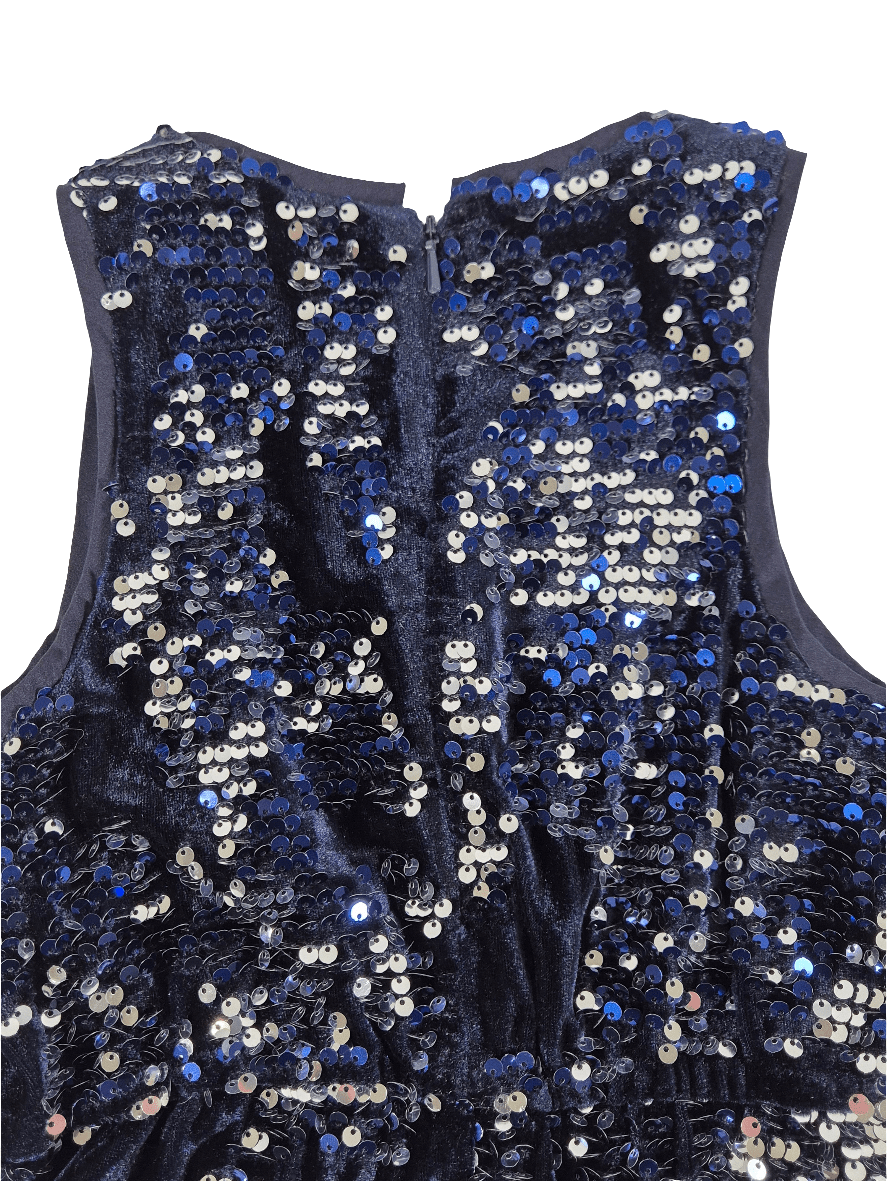 M&S Tüdrukute samet jumpsuit litritega