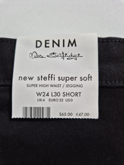 MISS SELFRIDGE Mustad super stretšteksad Steffi