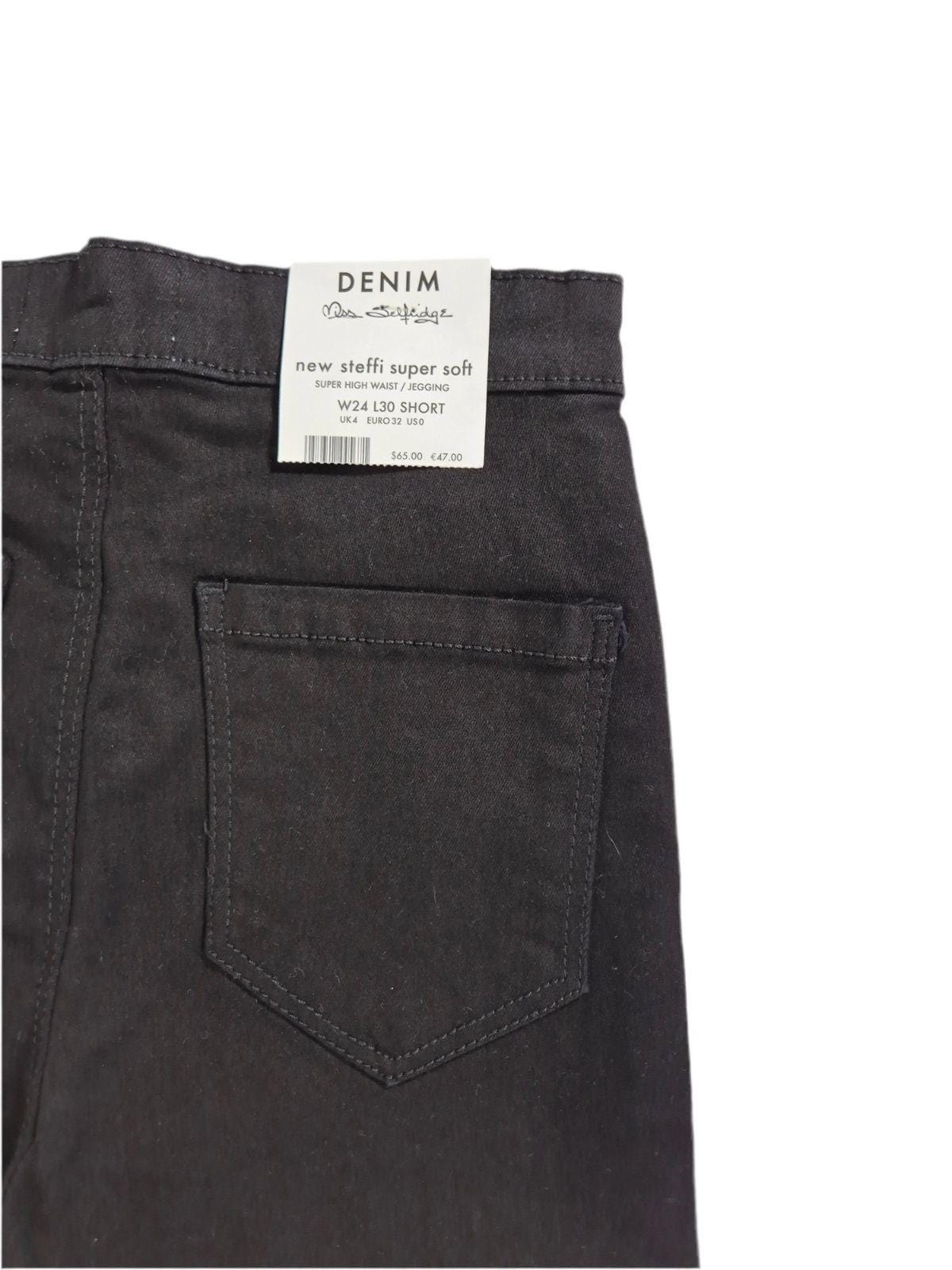 MISS SELFRIDGE Mustad super stretšteksad Steffi