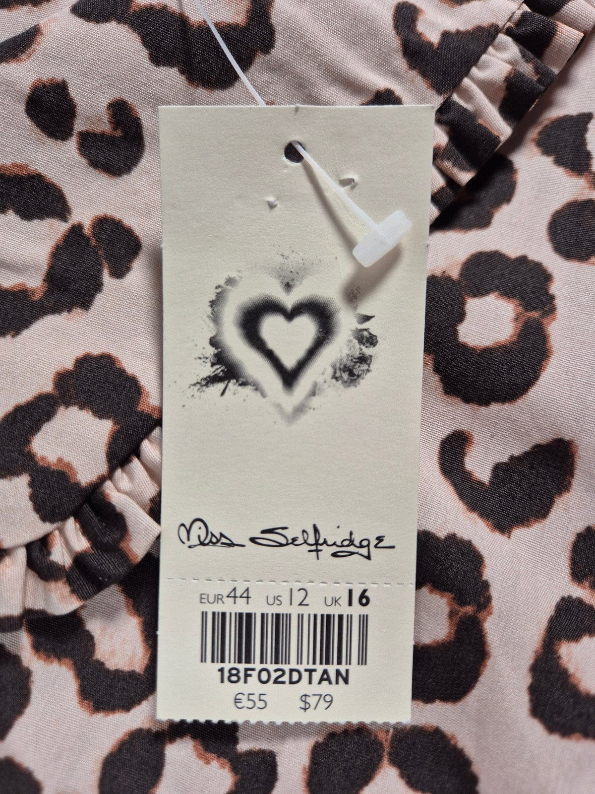 MISS SELFRIDGE Naiste kleit leopard