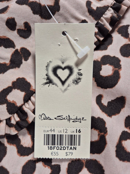 MISS SELFRIDGE Naiste kleit leopard