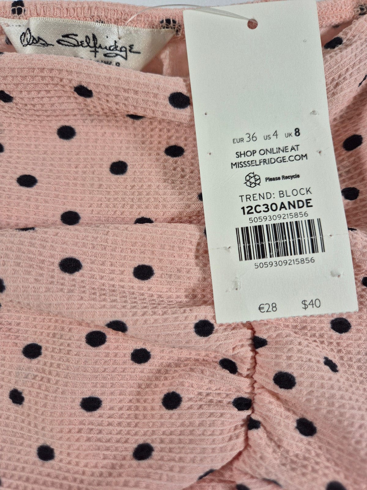 MISS SELFRIDGE Naiste pluus täpiline