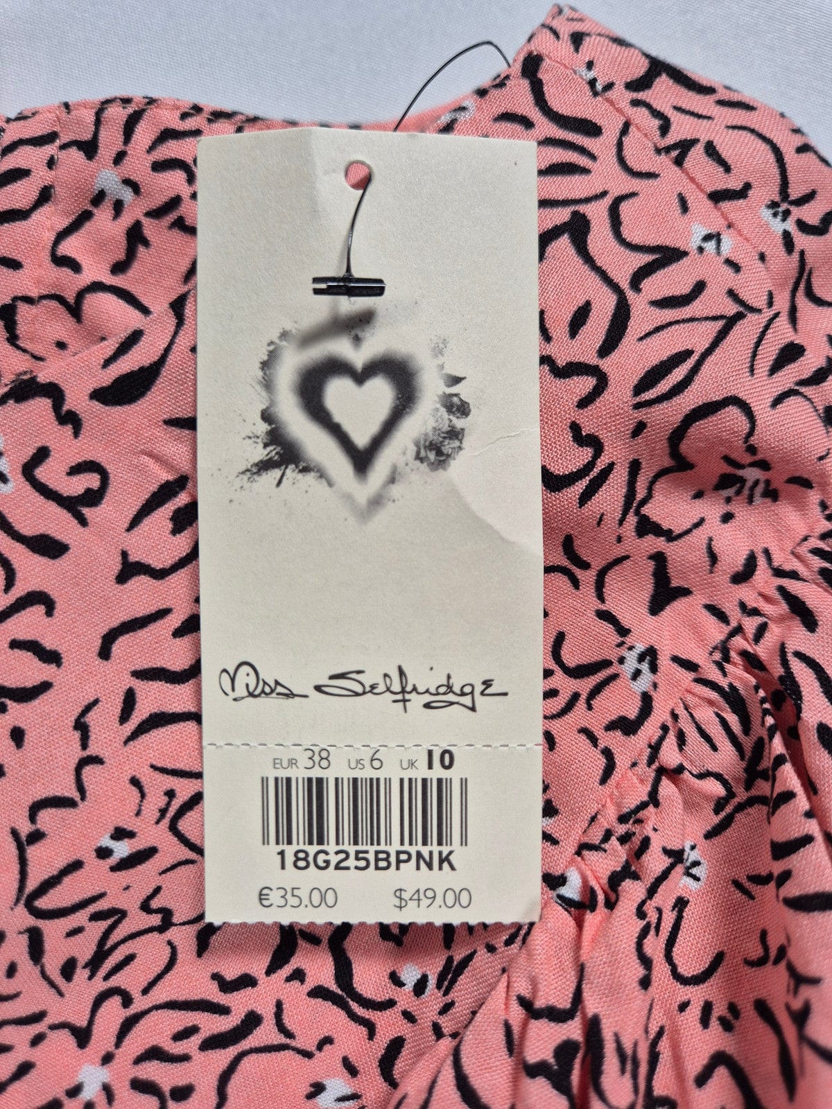 MISS SELFRIDGE Naiste roosa rüüsidega kleit