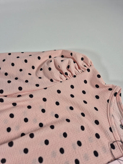 MISS SELFRIDGE Naiste roosa täpiline pluus