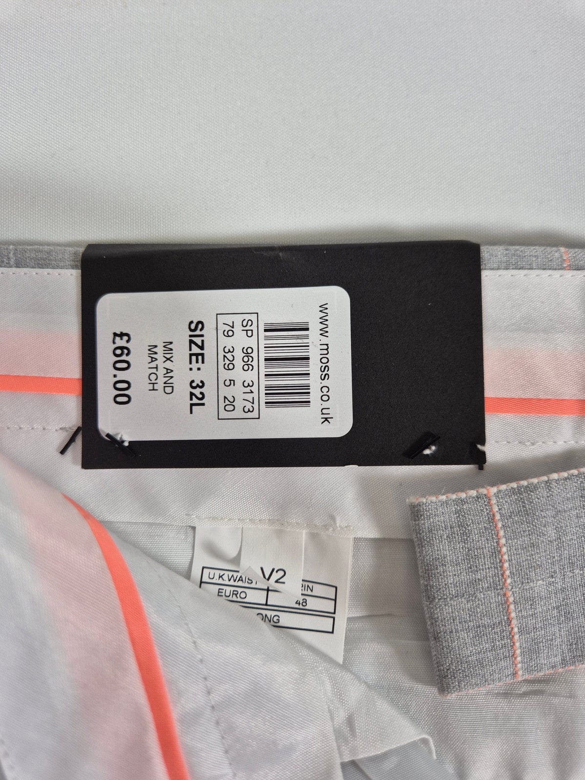 MOSS Meeste ruudulised viigipüksid