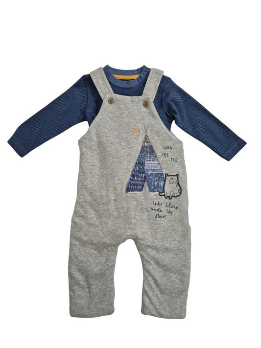 MOTHERCARE Poiste komplekt bodi+ traksipüksid