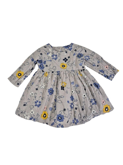 MOTHERCARE Tüdrukute hall lilleline kleit