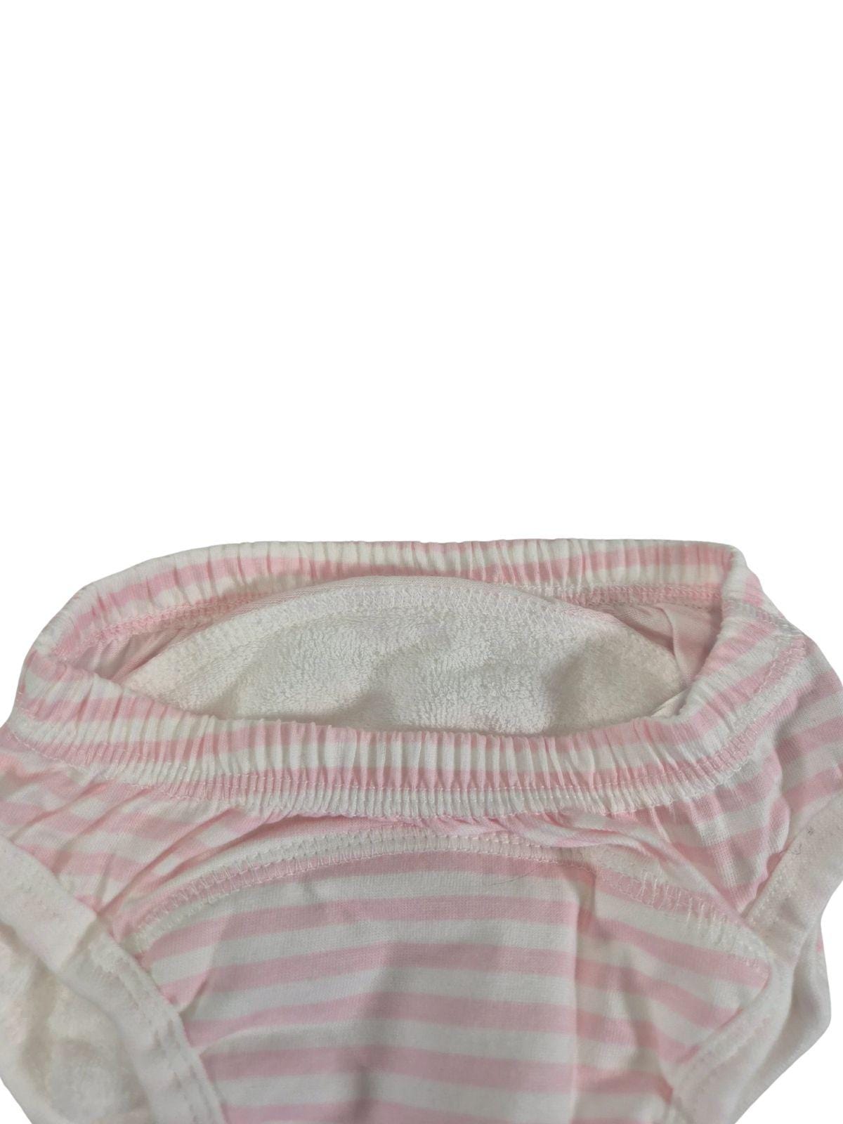 MOTHERCARE Tüdrukute roosad triibulised treeningpüksid/ ujumismähkmed