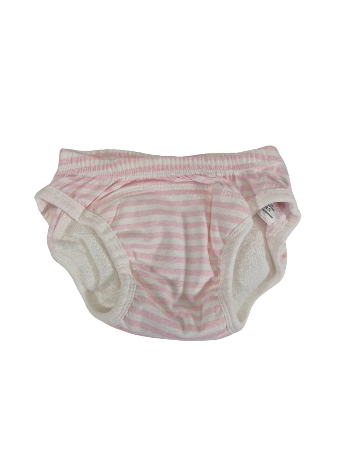 MOTHERCARE Tüdrukute roosad triibulised treeningpüksid/ ujumismähkmed