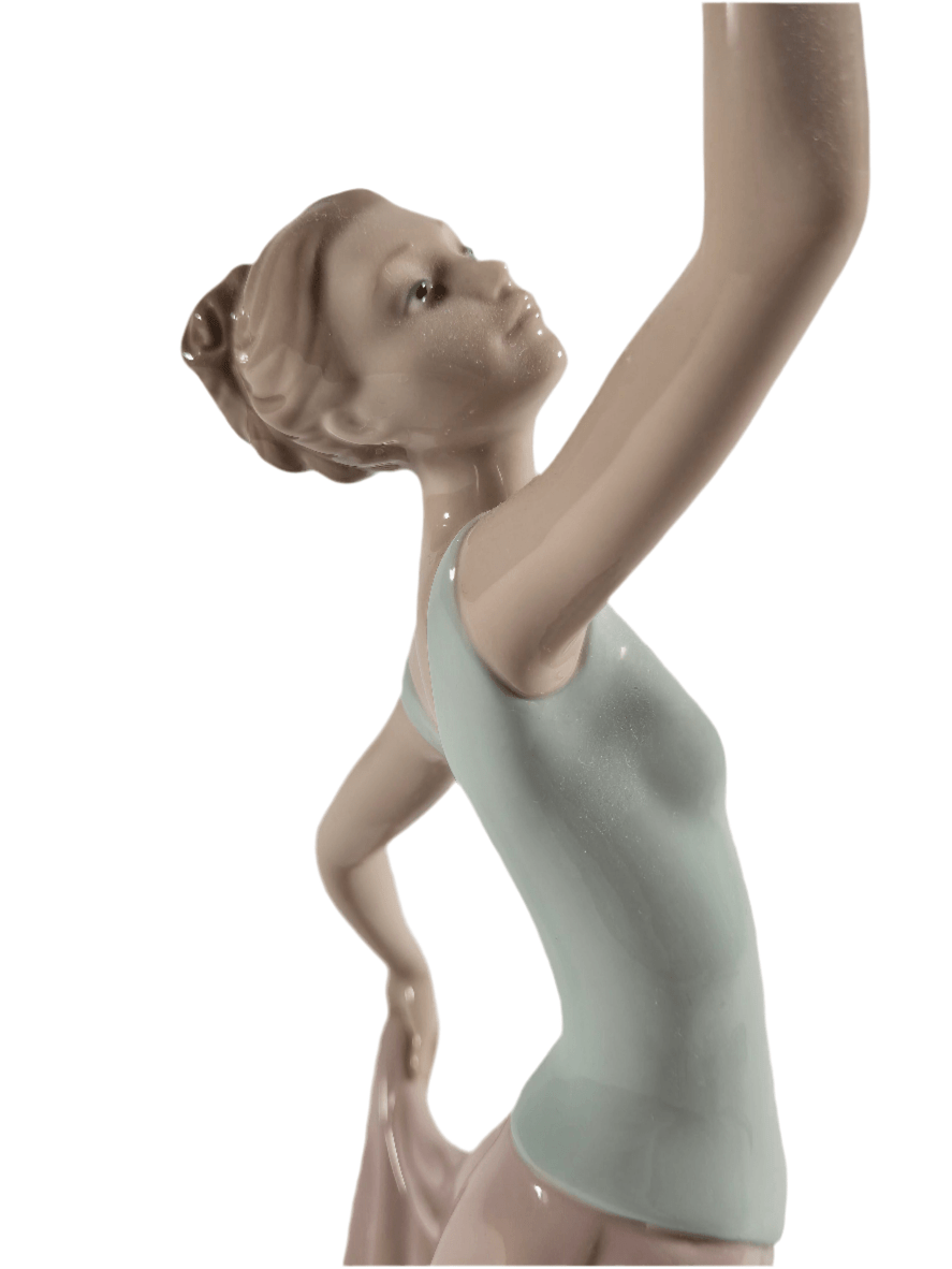 NAO Lladro Nao Porcelain Figurine The Dance is Over - Elegant Ballerina