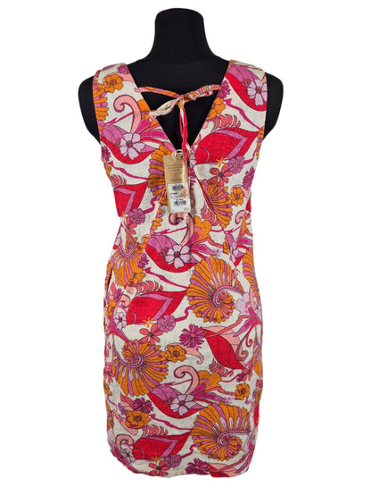 NEXT Naiste linane kleit taskutega