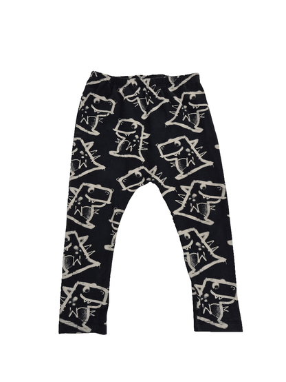 NEXT Poiste tumehallid püksid draakon