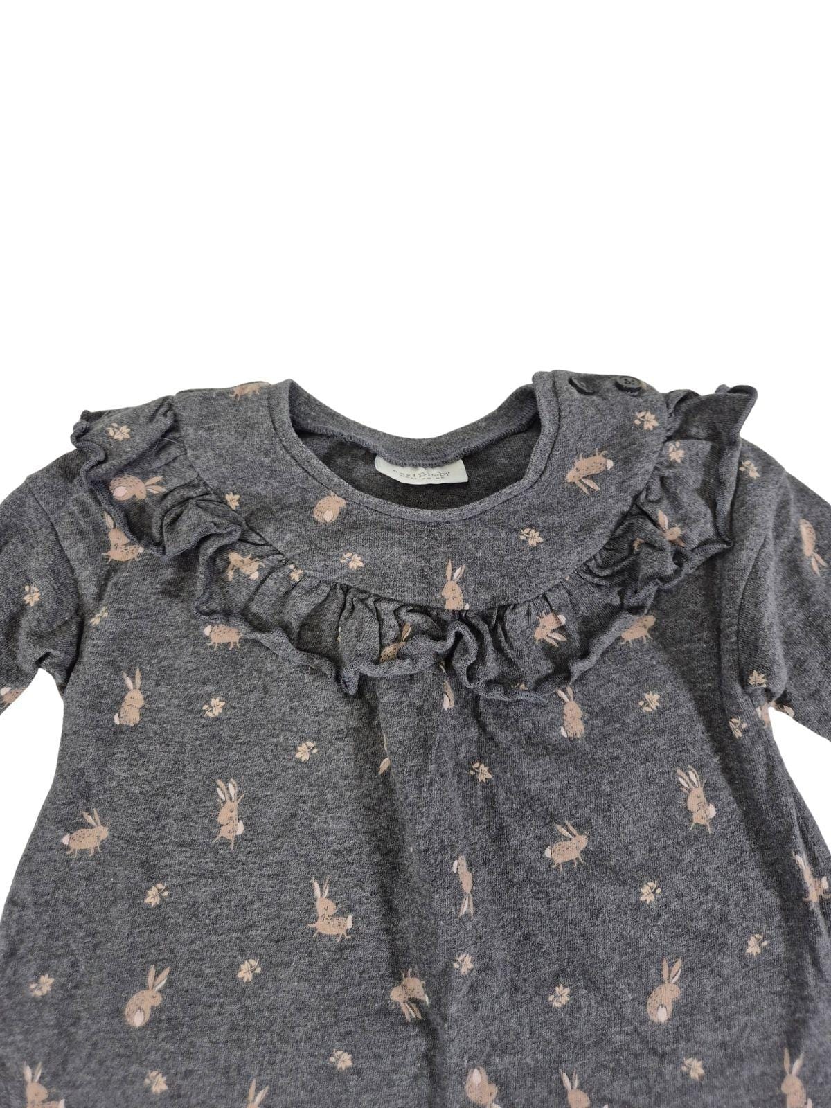 NEXT Tüdrukute hall jänkudega kleit