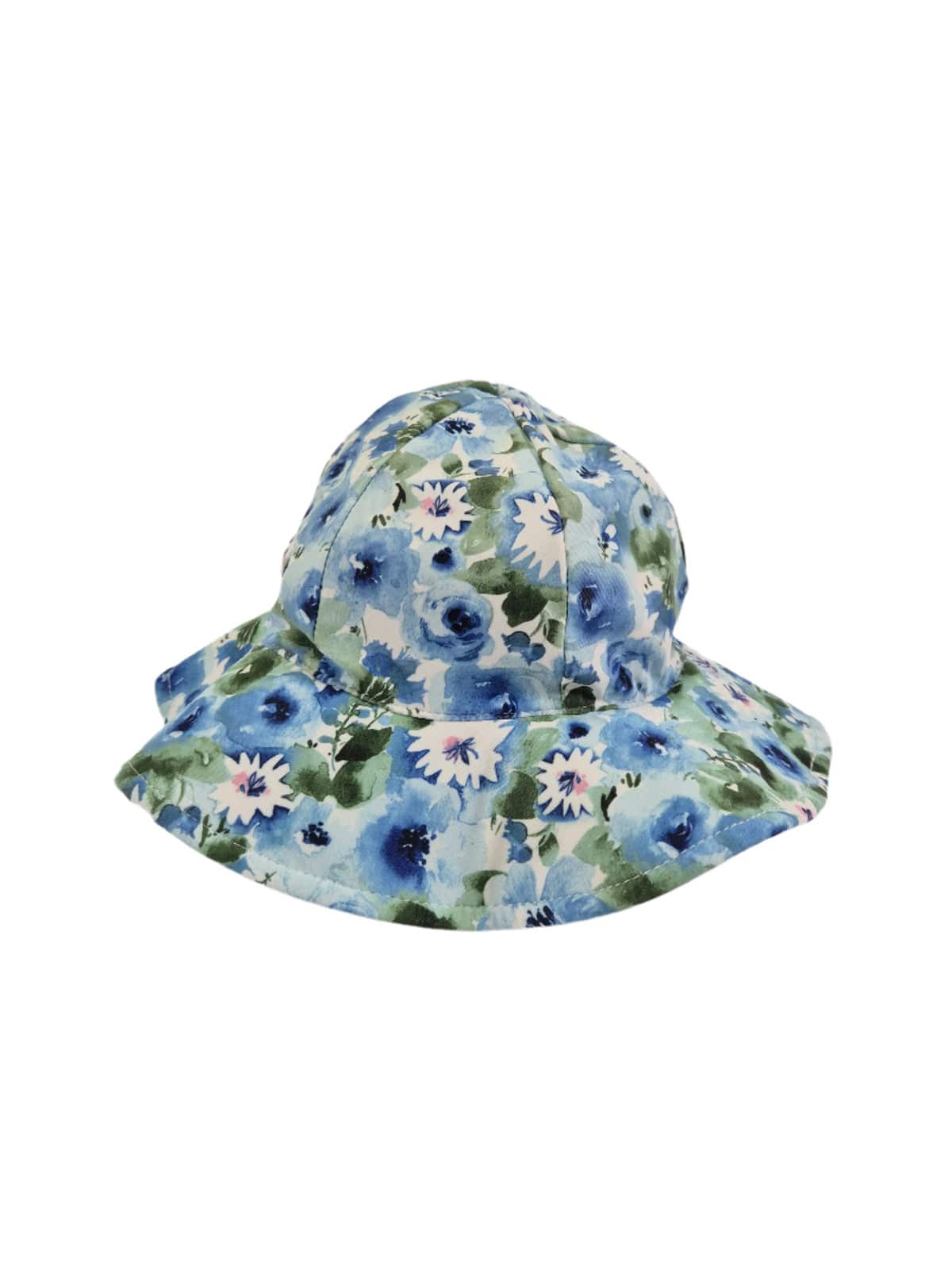 NEXT Tüdrukute sinine lilleline rannamüts