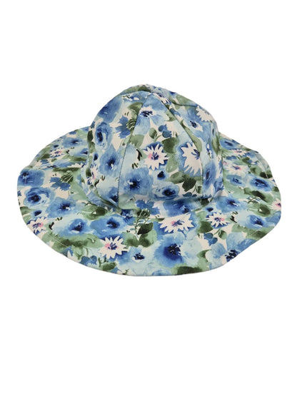 NEXT Tüdrukute sinine lilleline rannamüts