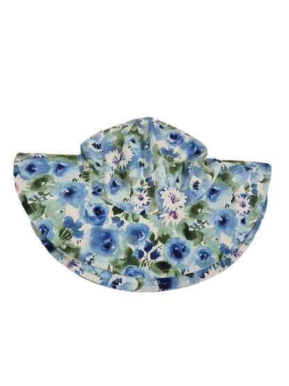 NEXT Tüdrukute sinine lilleline rannamüts