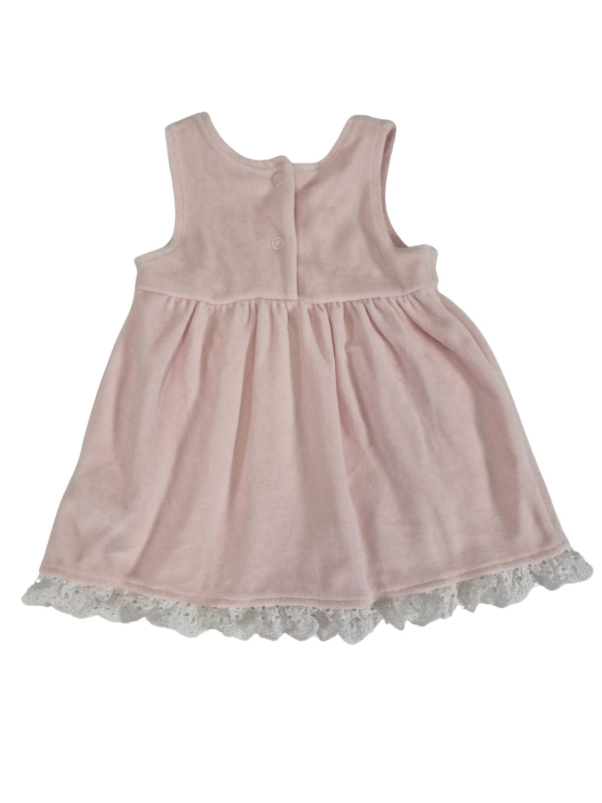 NUTMEG Tüdrukute roosa komplekt bodi+ kleit