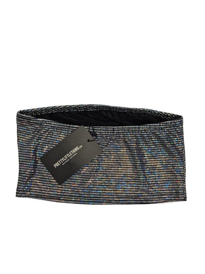 PRETTYLITTLETHING Naiste hõbedane top