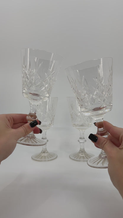 Lihvitud mustriga pokaalid 4tk