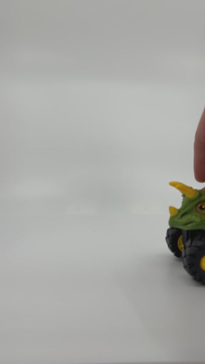 Roheline tritseratopsi monsterauto