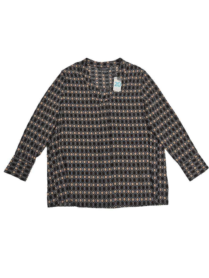 PRIMARK Naiste pruun pluus