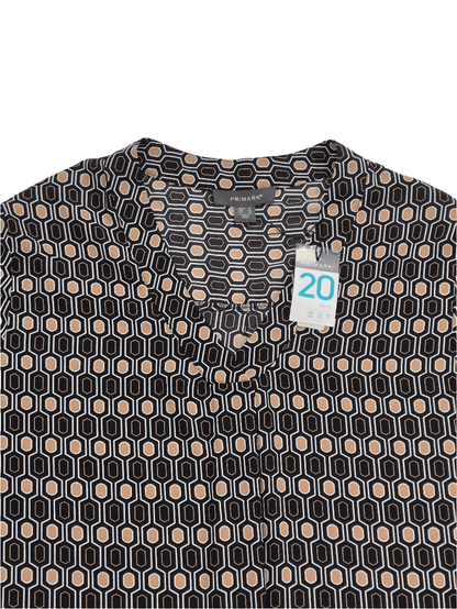 PRIMARK Naiste pruun pluus