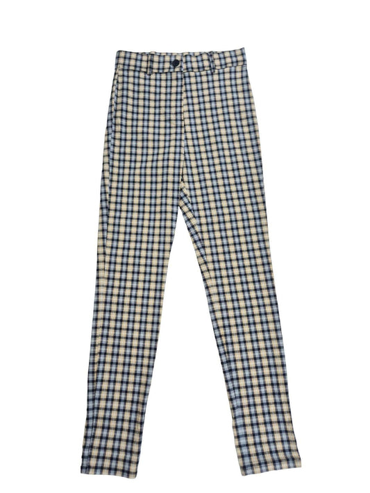 PRIMARK Naiste ruudulised stretš püksid