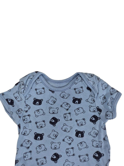 PRIMARK Poiste sinine mõmmidega bodi