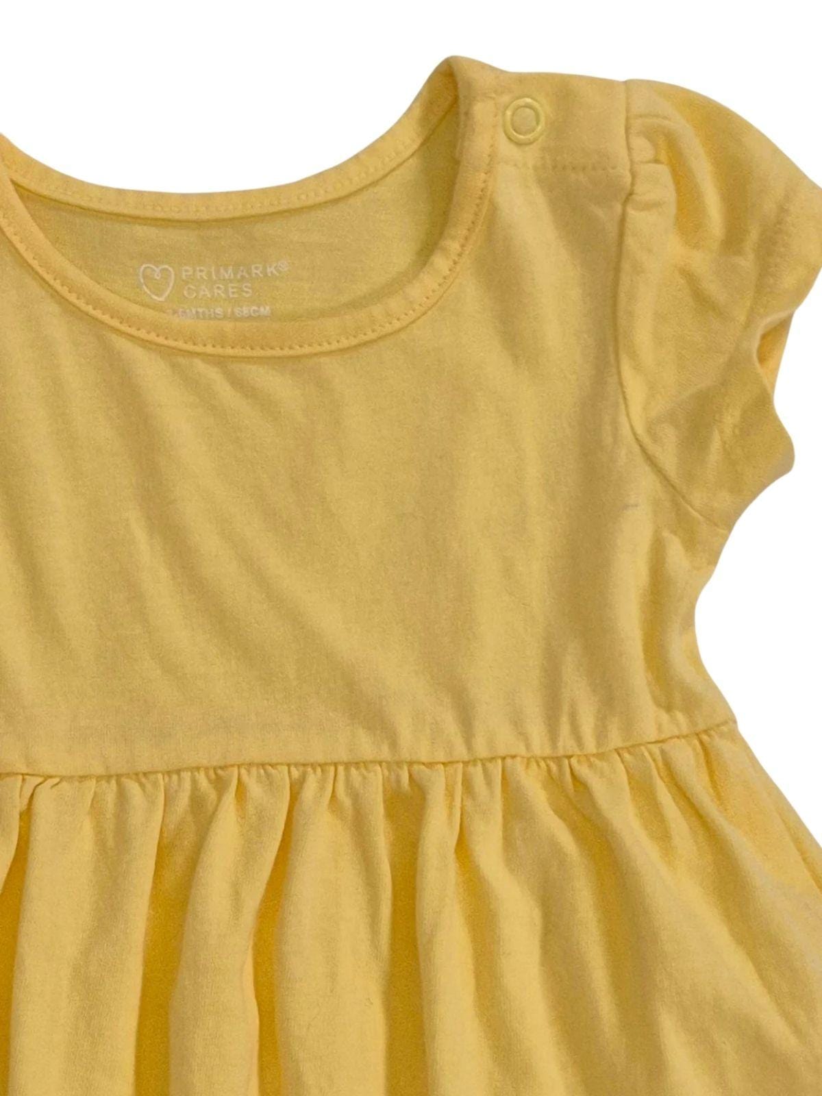 PRIMARK Tüdrukute kollane kleit