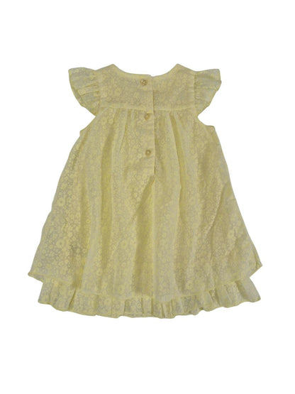 PRIMARK Tüdrukute kollane lilleline kleit