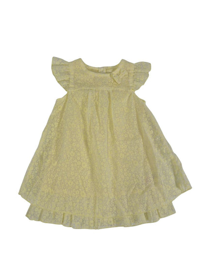 PRIMARK Tüdrukute kollane lilleline kleit