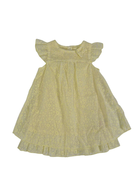 PRIMARK Tüdrukute kollane lilleline kleit