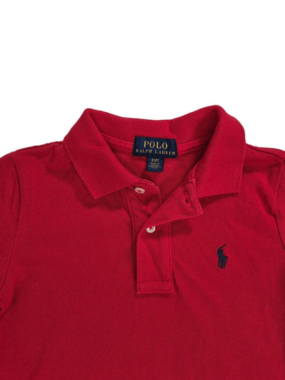 RALPH LAUREN Poiste punane polo särk
