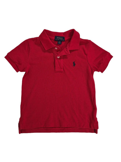 RALPH LAUREN Poiste punane polo särk