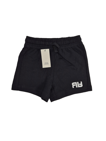 RIVER ISLAND Laste mustad lühikesed püksid