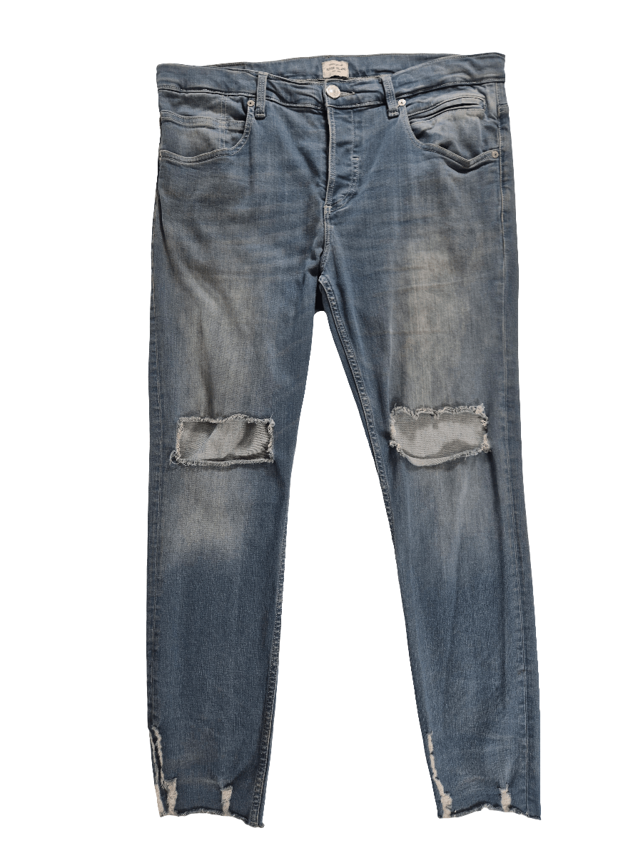 RIVER ISLAND Meeste lõhkised nööpidega teksad