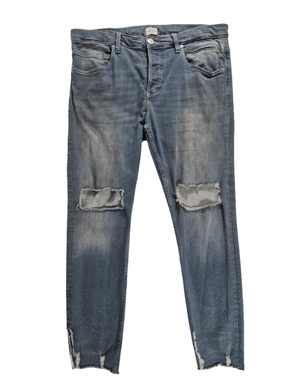 RIVER ISLAND Meeste lõhkised nööpidega teksad
