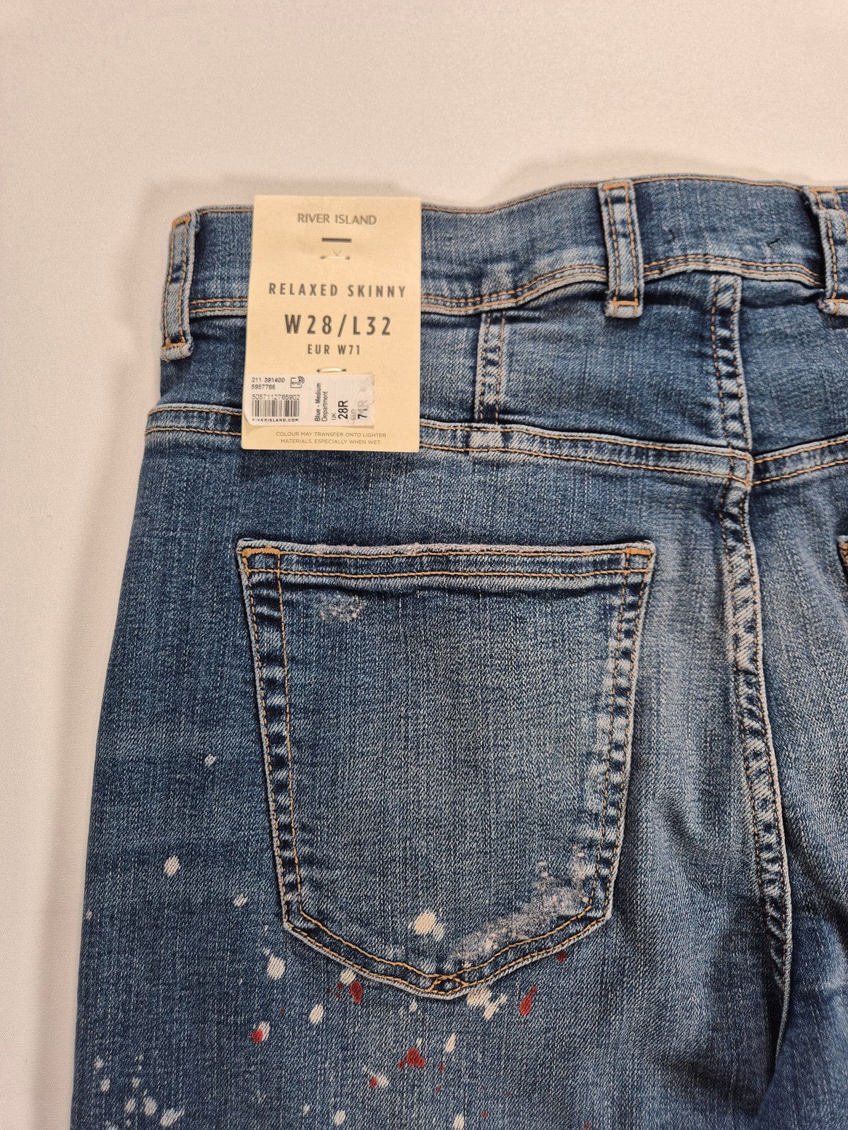 RIVER ISLAND Meeste lõhkised teksad