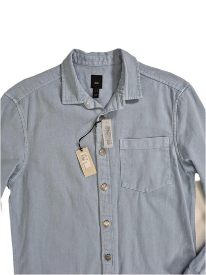 RIVER ISLAND Meeste sinine teksapluus