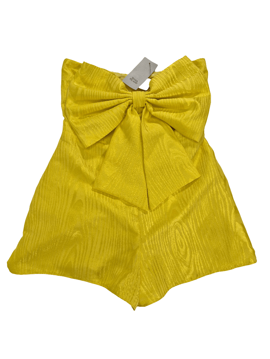 RIVER ISLAND Naiste kollane jumpsuit