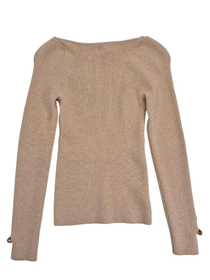 RIVER ISLAND Naiste kuldne sädelev kampsun