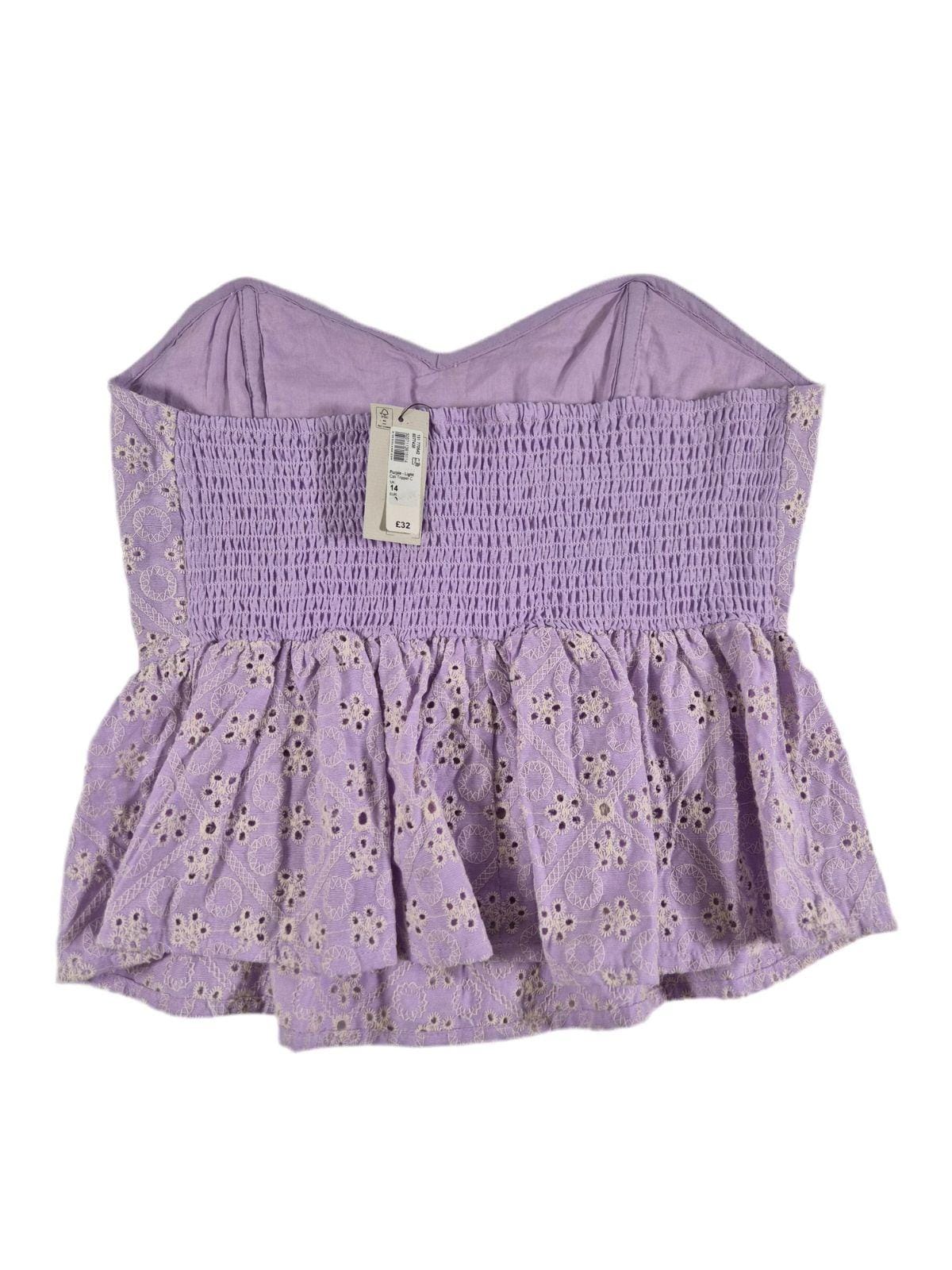 RIVER ISLAND Naiste lilla top
