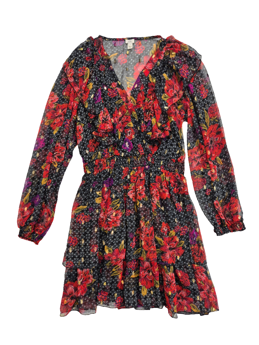 RIVER ISLAND Naiste lilleline satsidega kleit