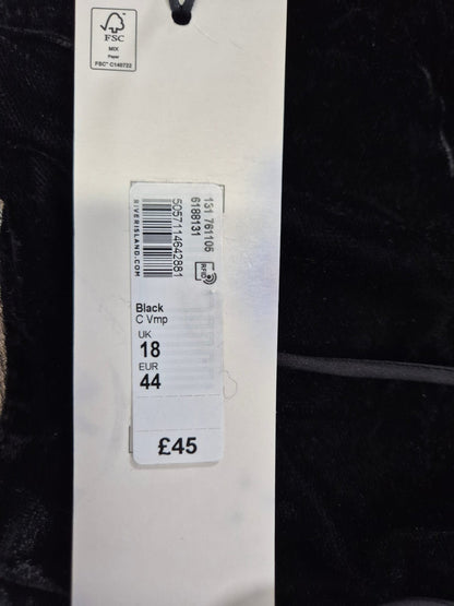 RIVER ISLAND Naiste must korsett-top