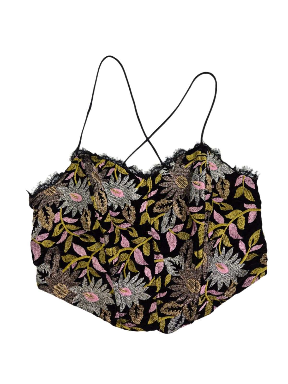 RIVER ISLAND Naiste must korsett-top