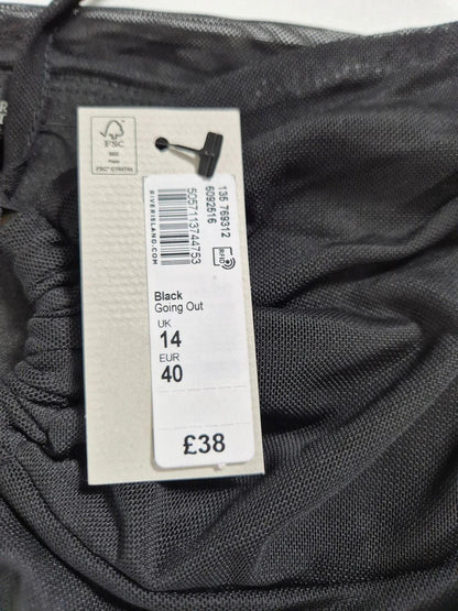 RIVER ISLAND Naiste must kroogitud kleit