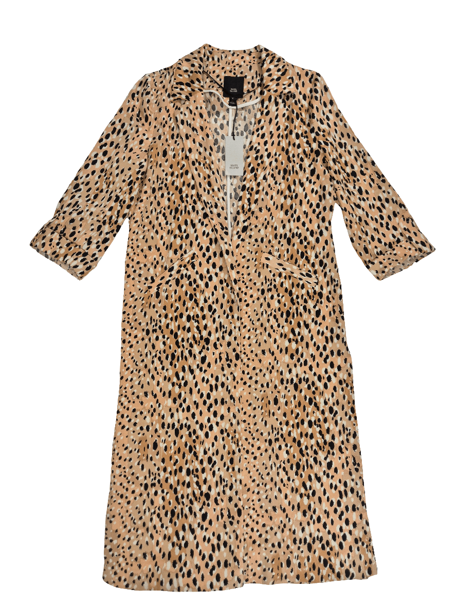 RIVER ISLAND Naiste pikk jakk leopard