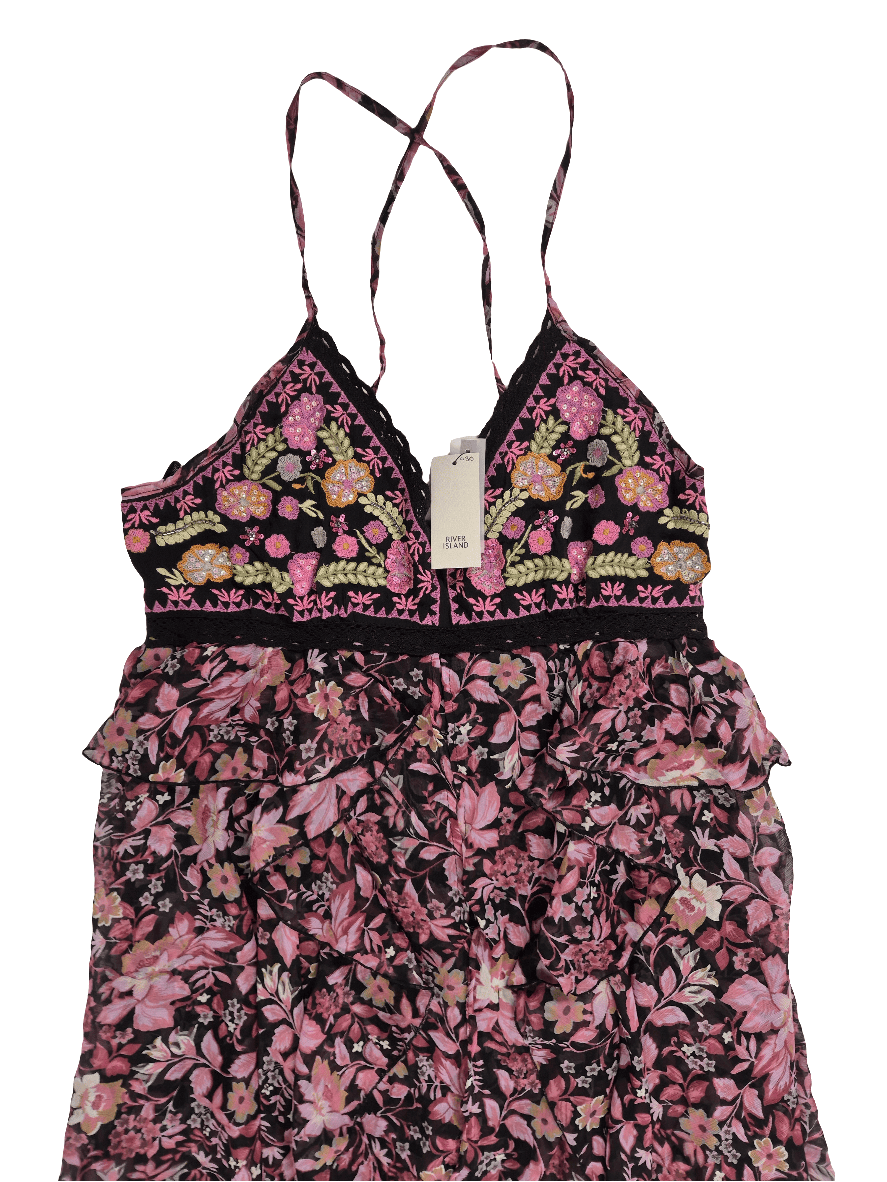 RIVER ISLAND Naiste pikk satsidega kleit