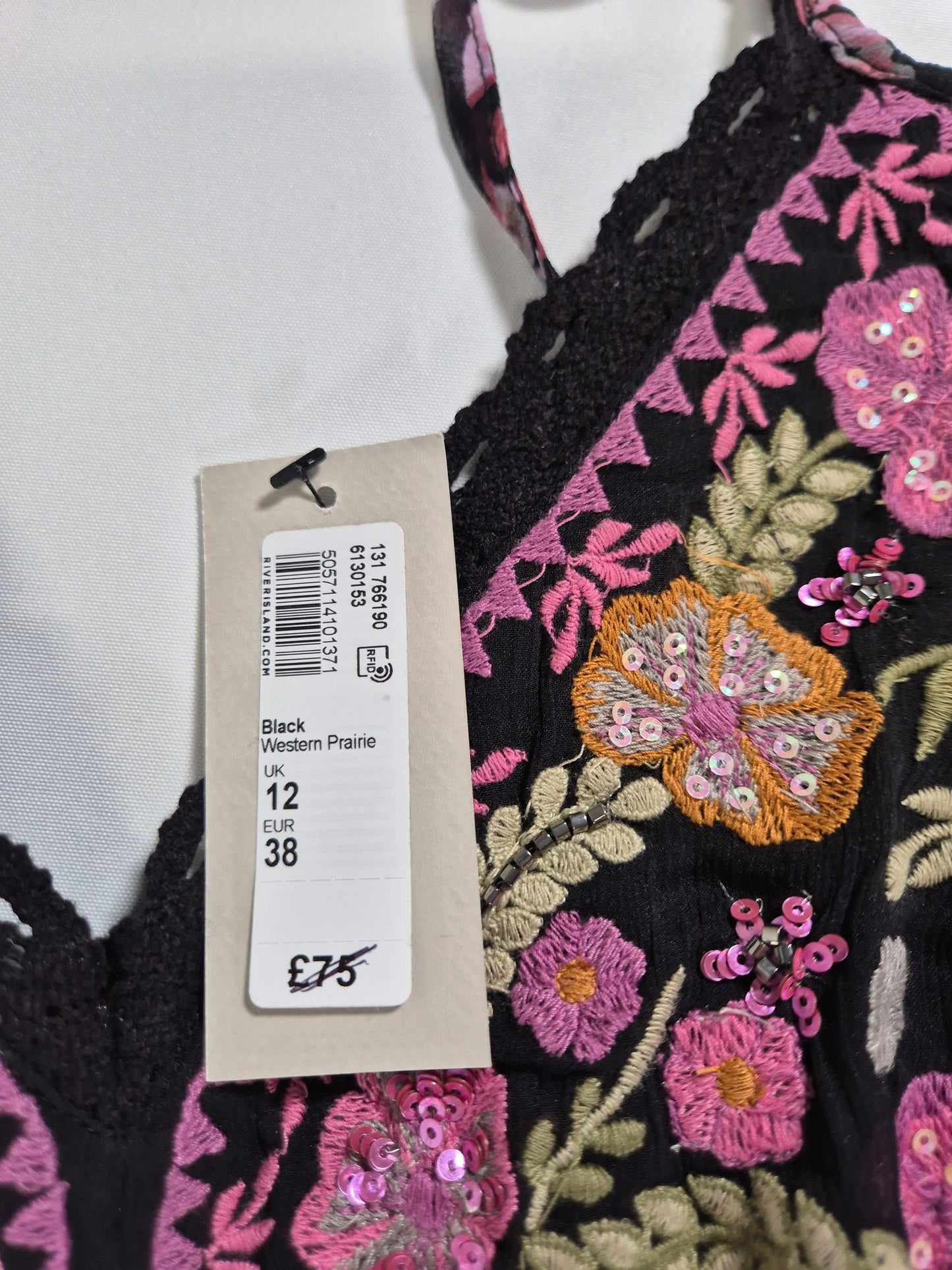 RIVER ISLAND Naiste pikk satsidega kleit